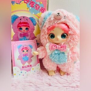 “Pink Bear” From “Write Like An Angel” Series Blind Box